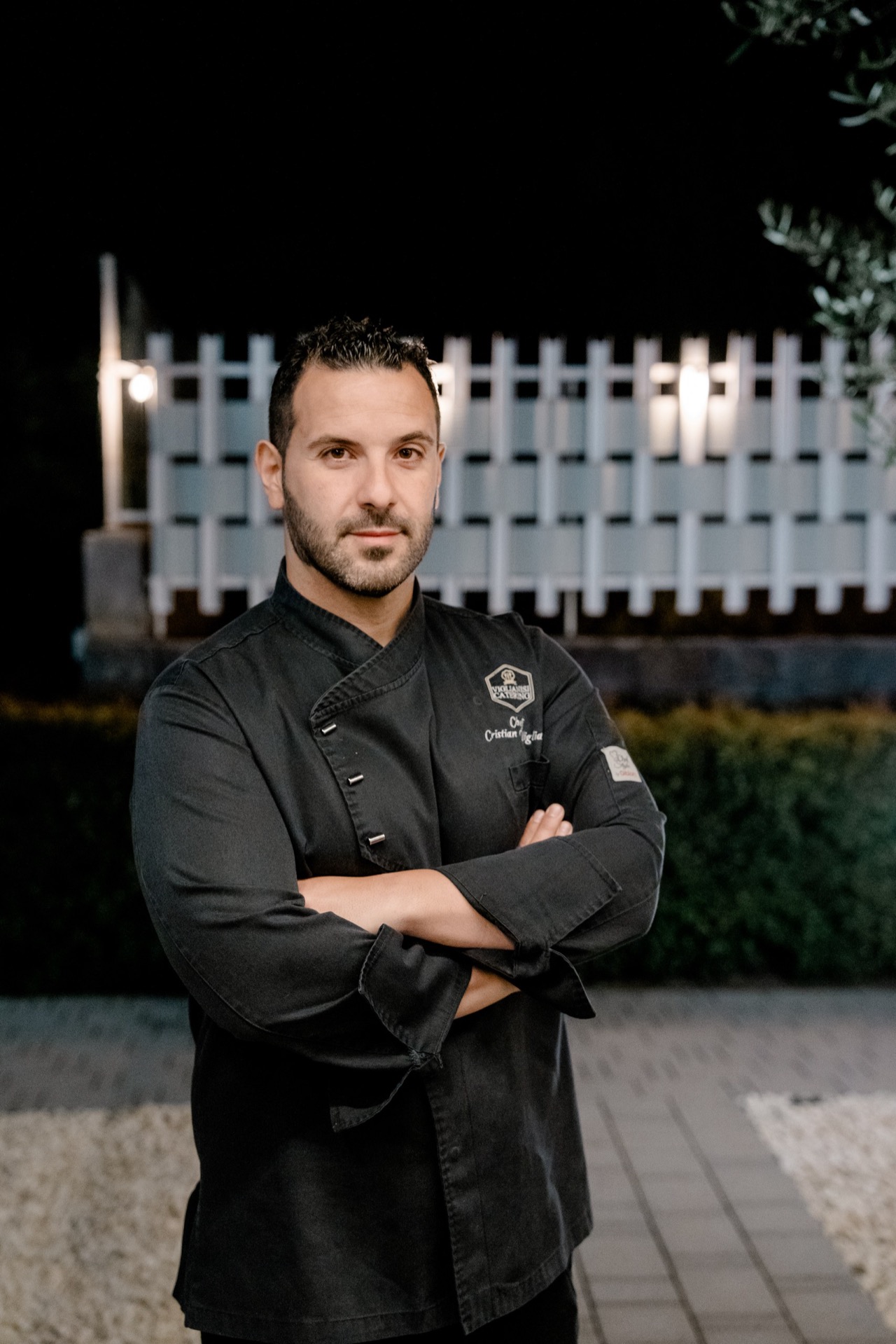 Chef Cristian Viglianisi, titolare di Viglianisi Catering